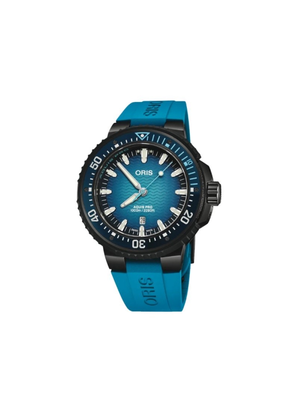 Nuestro reloj de buceo profesional tiene muchos detalles. Su caja de titanio de PVD gris es ligera y duradera; su bisel RSS se b