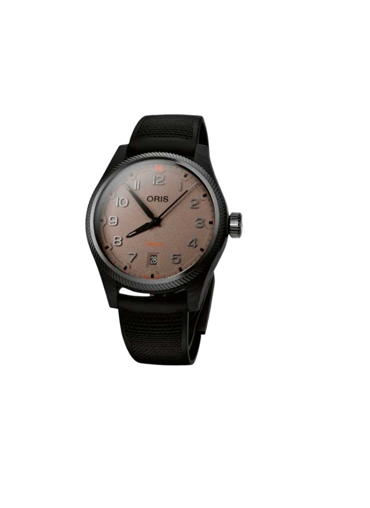 Presentamos el ProPilot Desert Edition, una versión especial de nuestro famoso reloj de piloto, el ProPilot Date. Mezcla materia
