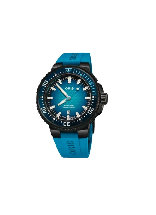 Nuestro reloj de buceo profesional tiene muchos detalles. Su caja de titanio de PVD gris es ligera y duradera; su bisel RSS se b