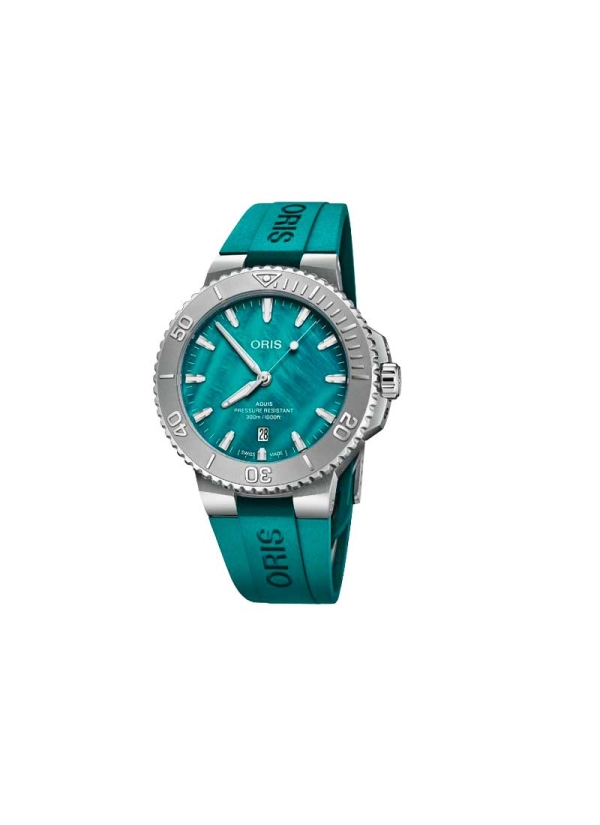 Presentamos el New York Harbor Limited Edition II para el Billion Oyster Project. Se basa en el Aquis Date y tiene una esfera ve