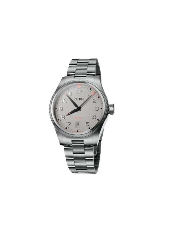 Presentamos el ProPilot Date, un reloj de piloto creado para las aventuras del día a día. Con una caja de acero de 41,00 mm, una