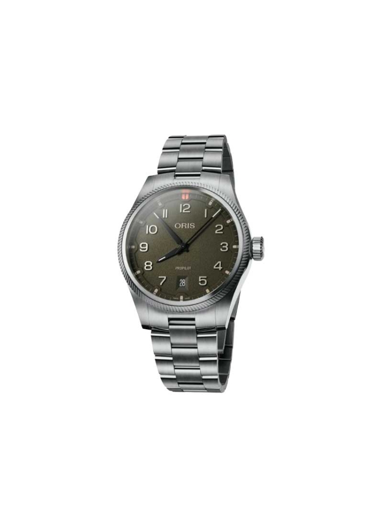 Presentamos el ProPilot Date, un reloj de piloto creado para las aventuras del día a día. Con una caja de acero de 41,00 mm, una